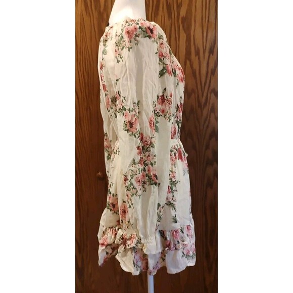 VICI Dress Women's Size Medium Tiered Ruffled Lined Country Romantic Concert - Picture 3 of 9